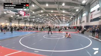 75 lbs Quarterfinal - Jack Flores, Katy Area Wrestling Club vs Miles McGrain, Texas Select Wrestling
