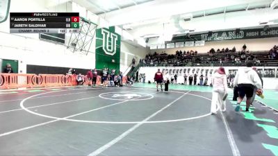 285 lbs Champ. Round 3 - Jareth Saldivar, Birmingham vs Aaron Portilla, El Rancho