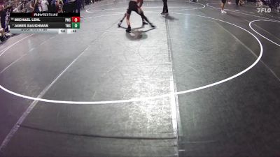 90 lbs Cons. Round 3 - Michael Lehl, Pioneer Wrestling Club vs James Baughman, Trojan Wrestling Club