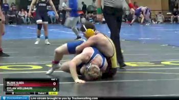 197 lbs Champ. Round 2 - Dylan Wellbaum, Adrian vs Blake Ilges, Alfred State