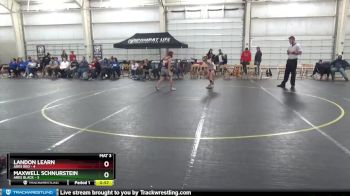 80 lbs Round 3 (4 Team) - Landon Learn, Ares Red vs Maxwell Schnurstein, Ares Black