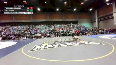 132 lbs Champ. Round 2 - Eli Sybert, Shasta vs Brayden Mendoza, Central