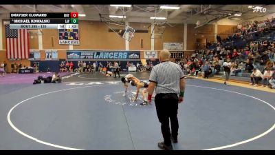 120 lbs 3rd Place Match - Drayger Cloward, Uintah vs Michael Kowalski, Layton