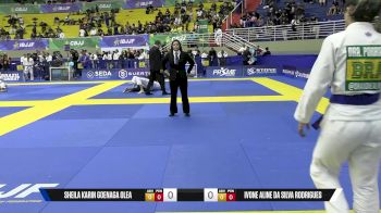 Ivone Aline Da Silva Rodrigues vs Sheila Karin Goenaga Olea 2025 Brasileiro Jiu-Jitsu IBJJF