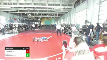 77 lbs Semifinal - Jaycob Wiese, Hemet YW vs Danil Litvinov, Legion