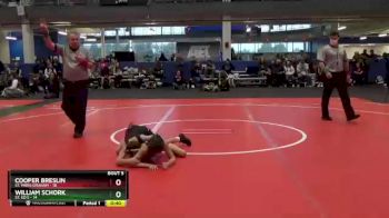 75 lbs Round 3 (4 Team) - William Schork, St. Ed`s vs Cooper Breslin, St. Paris Graham