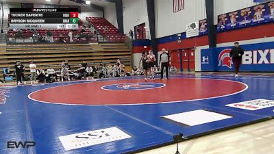 126 lbs Rr Rnd 1 - Tucker Saferite, Rose Hill vs Bryson McQueen, Broken Arrow