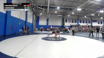 150 lbs Round Of 32 - Matthew Dudley, Northbridge vs Aaron Reed, Carver