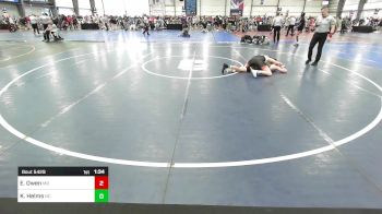 120 lbs Round Of 64 - Evan Owen, MD vs Kaden Helms, NC