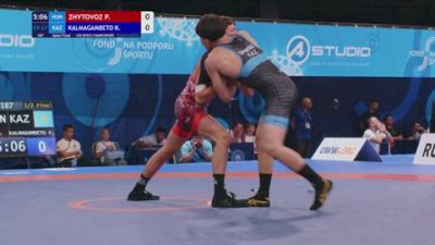 67 kg 1/2 Final - Petro Zhytovoz, Hungary vs Kazybek Kalmagambetov, Kazakhstan