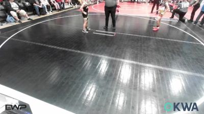 80 lbs Rr Rnd 1 - Stetson Rutherford, Grove Takedown Club vs Carver Kirby, Jay Wrestling Club