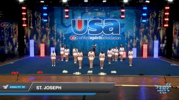 St. Joseph [2019 Medium Varsity Show Cheer Novice (13-16) Day 2] 2019 USA Spirit Nationals