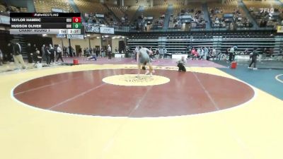 197 lbs Champ. Round 1 - Hudson Oliver, Nebraska-Kearney vs Taylor Hamric, Ouachita Baptist