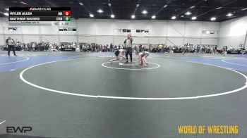 80 lbs Consi Of 4 - Wyler Allen, LWA 14U vs Matthew Waters, Storm MS