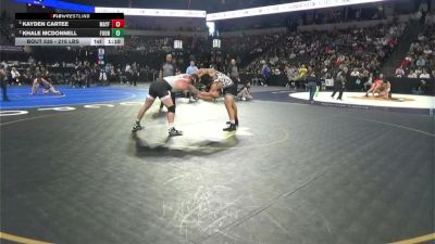 215 lbs Semifinal - Kayden Cartee, Mayfair (SS) vs Khale McDonnell, Fountain Valley (SS)