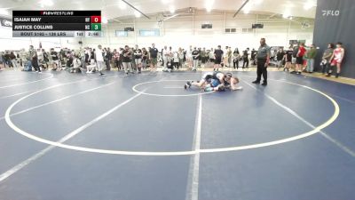 138 lbs Round Of 16 - Isaiah May, NY vs Justice Collins, NC