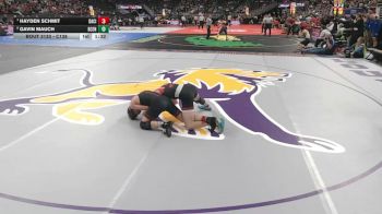 Quarterfinal - Hayden Schmit, David City vs Gavin Mauch, Boone Central