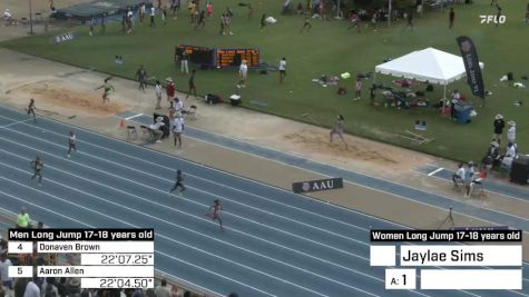 Replay: Long Jump/Triple Jump - 2024 AAU Junior Olympic Games | Jul 29 @ 2 PM