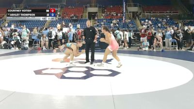 155 lbs Champ. Rd Of 128 - Courtney Kotish, Minnesota vs Ashley Thompson, Arkansas