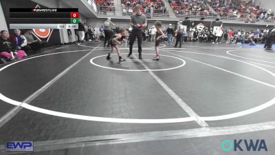 52 lbs Quarterfinal - Kyng Walker, HURRICANE WRESTLING ACADEMY vs Wesley Garza, Sperry Wrestling Club