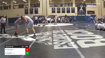 285 lbs Prelims - Ryan Caruso, West Chester Henderson vs Cody Carter, Osceola Kowboys