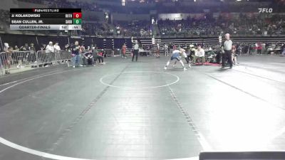 120 lbs Quarterfinal - Jj Kolakowski, Ruthless WC vs Sean Cullen, Jr., Saddle Brook