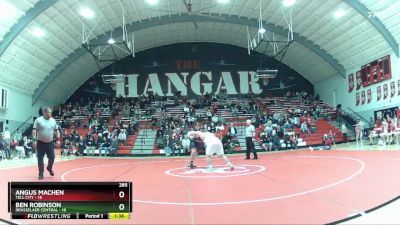 285 lbs Placement (16 Team) - Angus Machen, Tell City vs Ben Robinson, Rensselaer Central