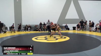 105 lbs Round 4 (6 Team) - Alec Brenner, Team Nazar Training Center vs Logan Rowlands, Beast Mode