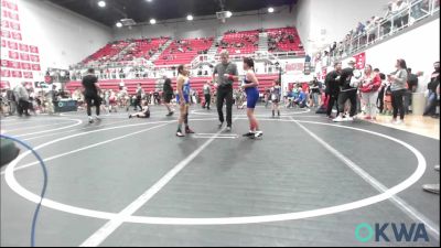 130 lbs Rr Rnd 1 - Giselle Bailey, Midwest City Bombers Youth Wrestling Club vs Tiger Jones, Newkirk Takedown Club