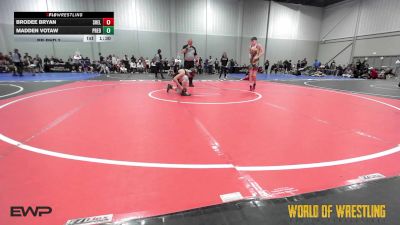 102 lbs Rr Rnd 2 - Brodee Bryan, Shelton Wrestling Academy 12U vs Madden Votaw, Predators 12U