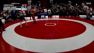 71kg Quarterfinal - Carter Zuback, Cowichan Valley Wrestling Club vs Nathaniel Cormier, Club De Lutte Acadie Bathurst