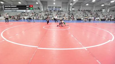 138 lbs Rr Rnd 1 - Hunter Knight, BattleHawks - HSB vs Vincent Iaquinto, Mat Warriors White HS - HSB