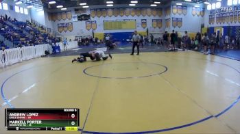 175 lbs Round 6 (8 Team) - Andrew Lopez, Eagle Empire vs MARKELL PORTER, Riverview WC