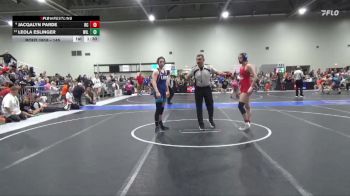 145 lbs Champ. Round 1 - Leola Eslinger, Wildcat vs Jacqalyn Parde, Republic Co