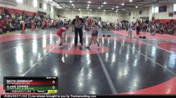 80 lbs Round 4 - Bevyn Gerbracht, East Buchanan Mat Club vs Elaine Sommer, Victory School Of Wrestling