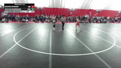 12U Boys - 108 lbs Champ. Round 1 - Connor Burke, Wisconsin vs Howie Anton, Pardeeville Boys Club Youth Wrestling