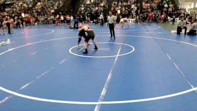 145 lbs Quarterfinal - Christopher Johnson, Bear Cave Wrestling vs Korry Daugherty, Amherst Wrestling Club