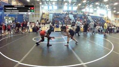 130 lbs 3rd Place Match - Paola Ramirez, SOWA vs Kamiah Ross, Florida Scorpion