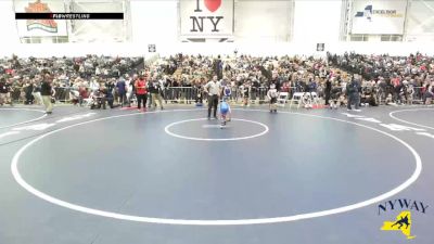 66 lbs Champ. Round 2 - Joseph Oliver, LeRoy Wrestling Club vs Giancarlo Ficalora, Club Not Listed