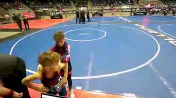 55 lbs Consi Of 16 #2 - Covington Allen, Lions Wrestling Academy vs Garrett Smith, King Select