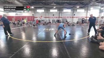 123 lbs Placement - Caleb Schaffer, Steller Trained Fox vs Anthony Valls, Mat Assassins Red