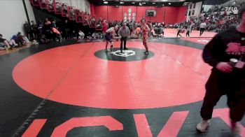 120 lbs 7th Place Match - Kristian DeClercq, Rockton (HONONEGAH) vs Mykola Shamray, BUFFALO GROVE