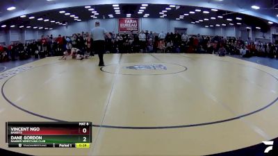 157 lbs Cons. Round 3 - Vincent Ngo, Bandits vs Dane Gordon, Ranger Wrestling Club