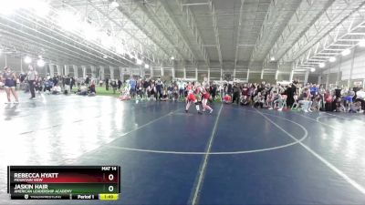 105 lbs Quarterfinal - Jaskin Hair, American Leadership Academy vs Rebecca Hyatt, Mountain View