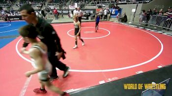 67 lbs Round Of 16 - Vaydin Burke, Storm Wrestling Center vs Eli Sandoval, GOLDRUSH Academy