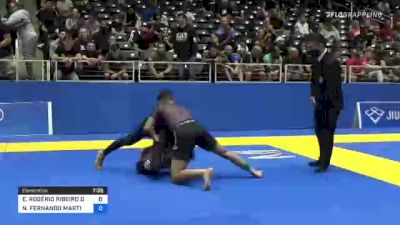 ERMESON ROGÉRIO RIBEIRO DE SOUSA vs NICHOLAS FERNANDO MARTINEZ 2021 World IBJJF Jiu-Jitsu No-Gi Championship