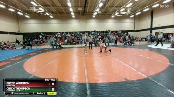 120A Round 2 - Cinch Thompson, Campbell County vs Pryce Wiginton, Riverton