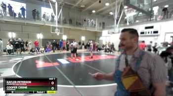 165 lbs Cons. Round 2 - Cooper Cissne, Chiawana vs Kayleb Peterson, Lewiston High School