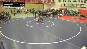 157 lbs 3rd Place Match - Wesley Fox, Capital vs Giovanni Silva, Westview