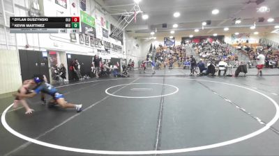 106 lbs Cons. Semi - Kevin Martinez, Western vs Dylan Duszynski, Lutheran/Orange